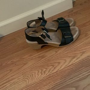 Dansko black sandals